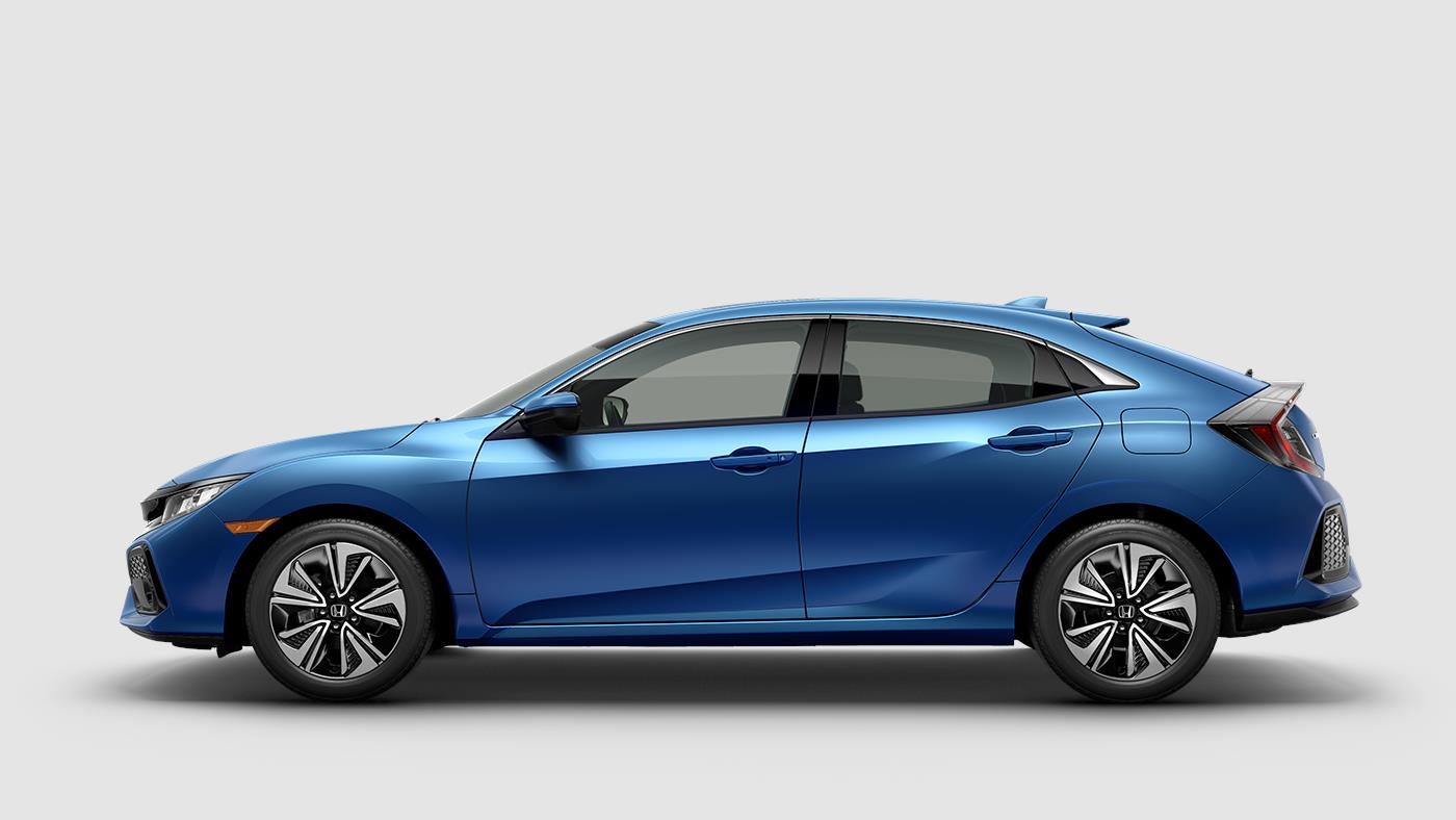Blue 2019 Honda Civic Hatchback