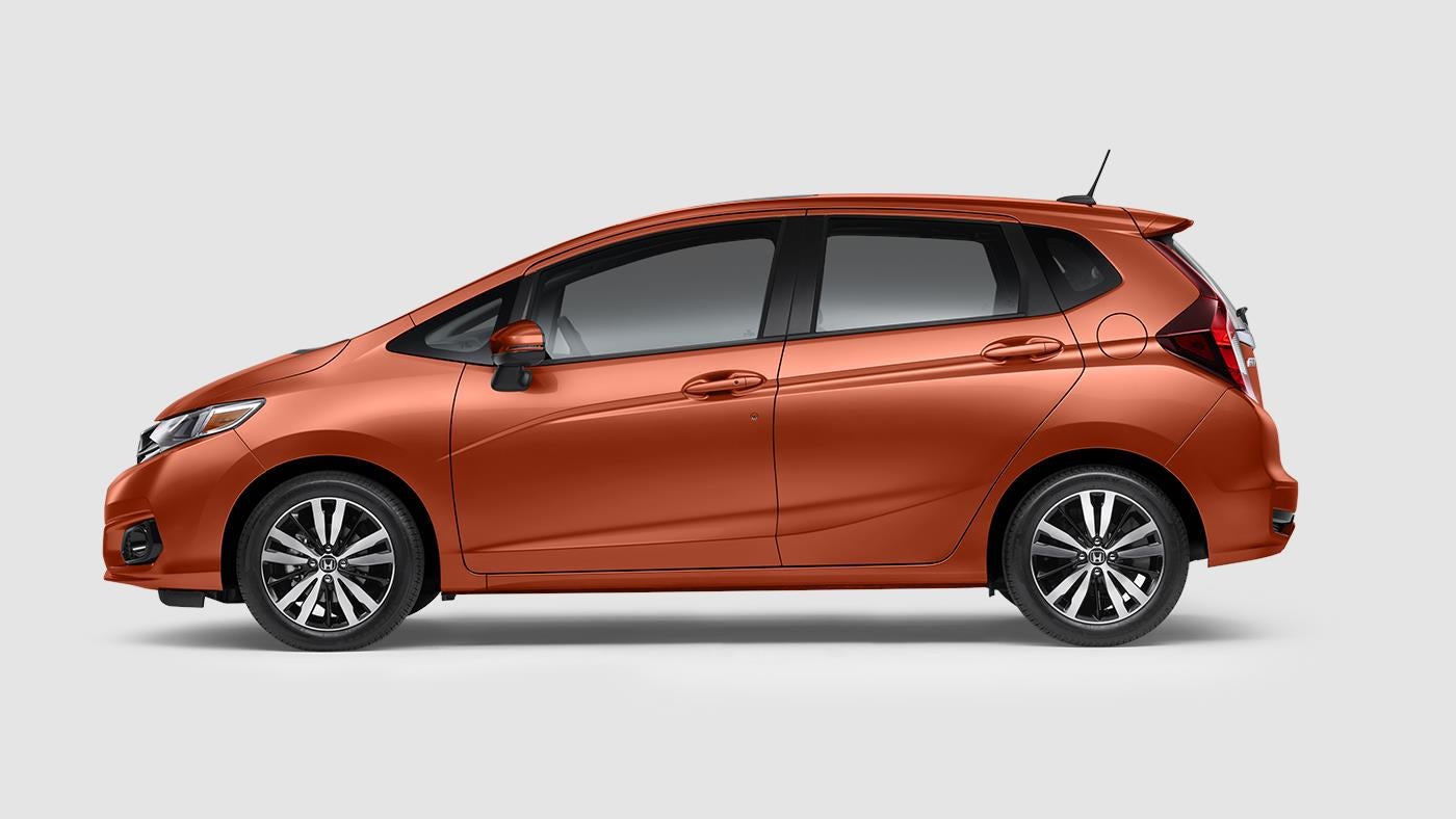 Red 2019 Honda Fit